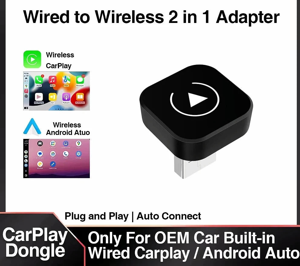 Wireless CarPlay Android Auto Adapter