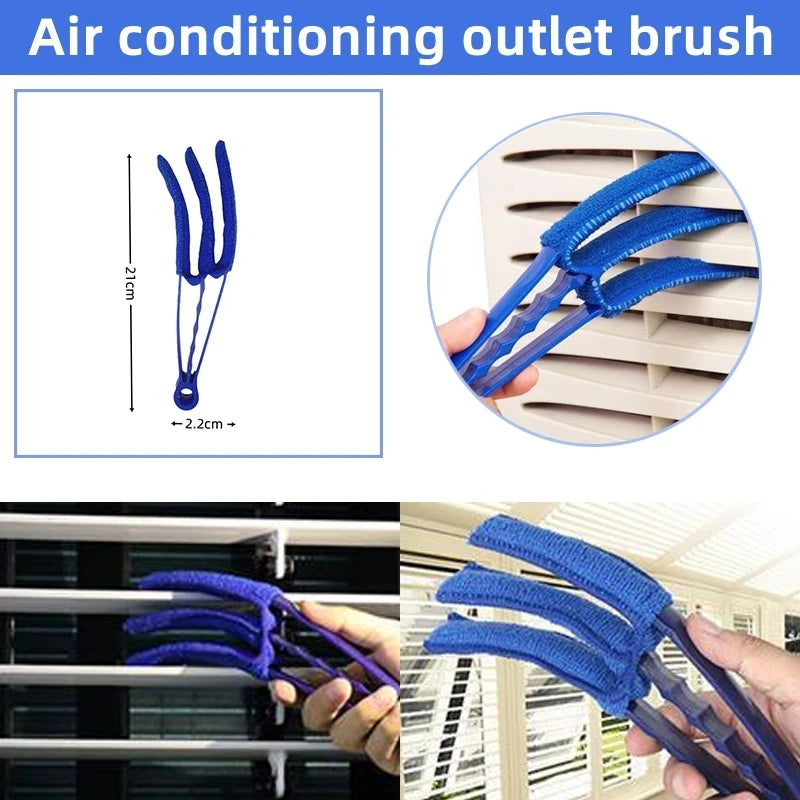 Automotive Interior Detailing Brush Set