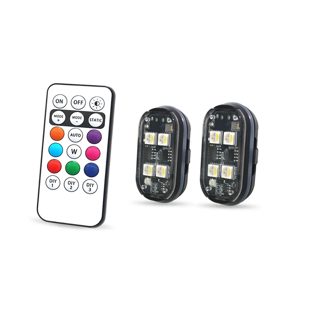 Wireless RGB Interior Atmosphere Lights